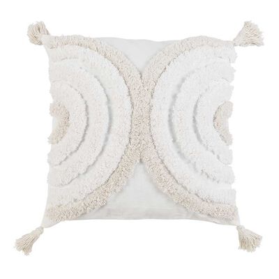 Cojín Decorativo Casanova Crudo 45 x 45 cm