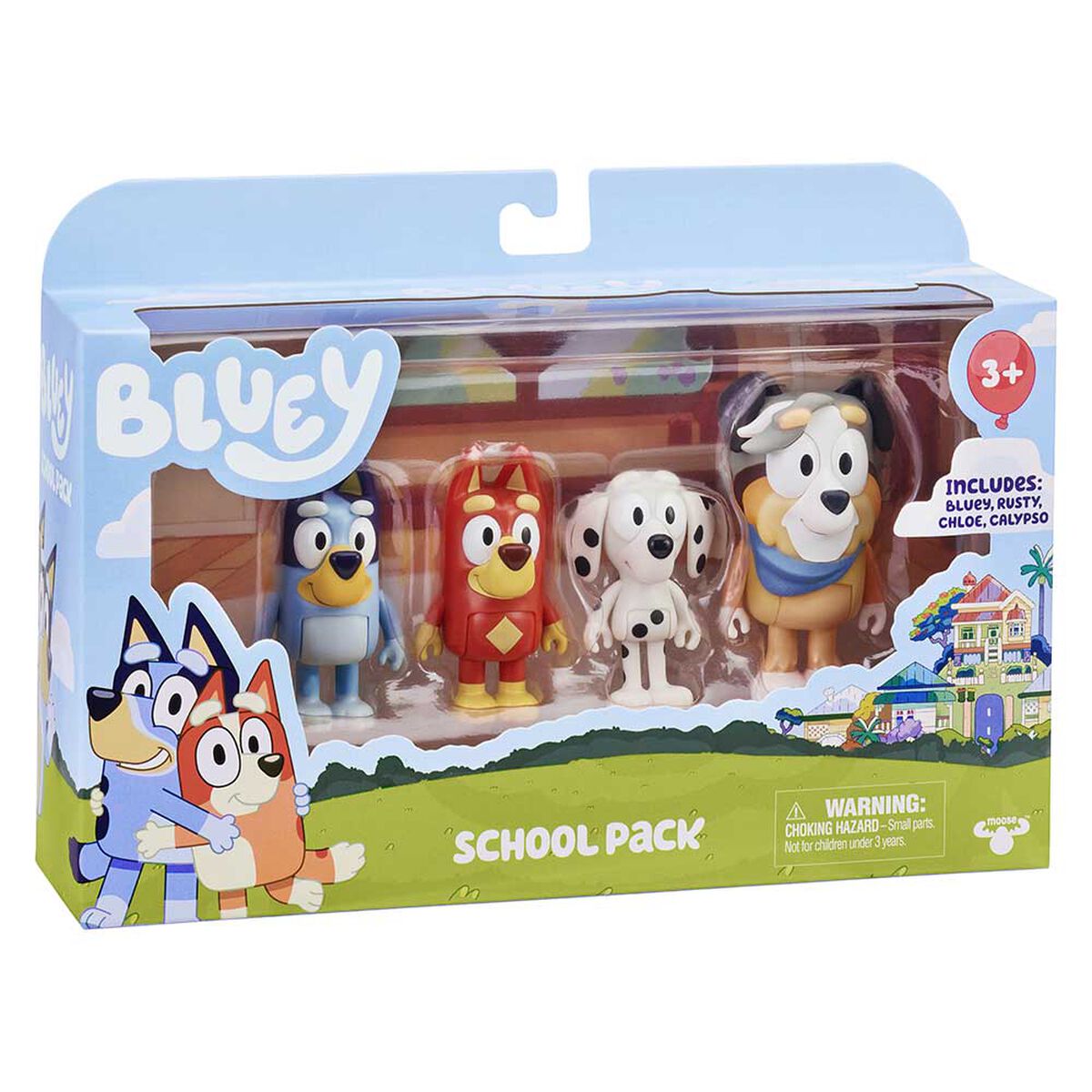 Figura Articulada Bluey y su Familia