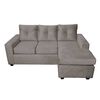 Sofá Seccional Muebles MPR Azalea 3 Gris