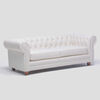 Sofá Barra Design Chesterfield 3 Cuerpos Crudo