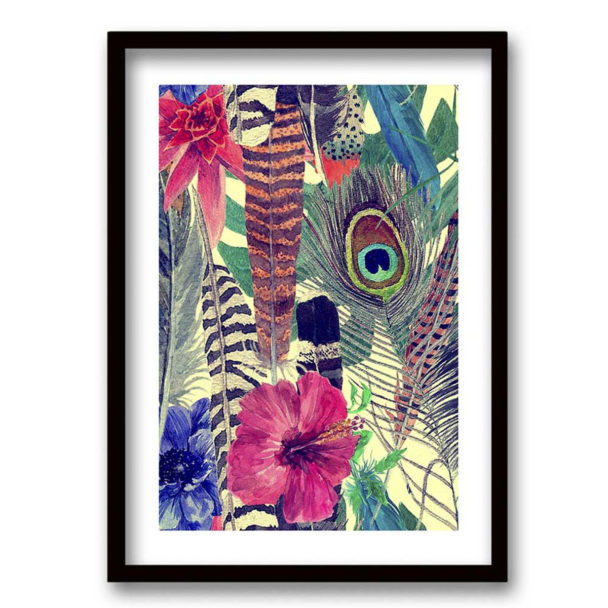 Cuadro Decorativo Retela Fauna Real 70 x 50 cm