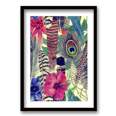 Imagen 1 del producto Cuadro Decorativo Retela Fauna Real 70 x 50 cm