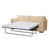 Sofá Cama Latam Home Milan 3 Cuerpos Beige