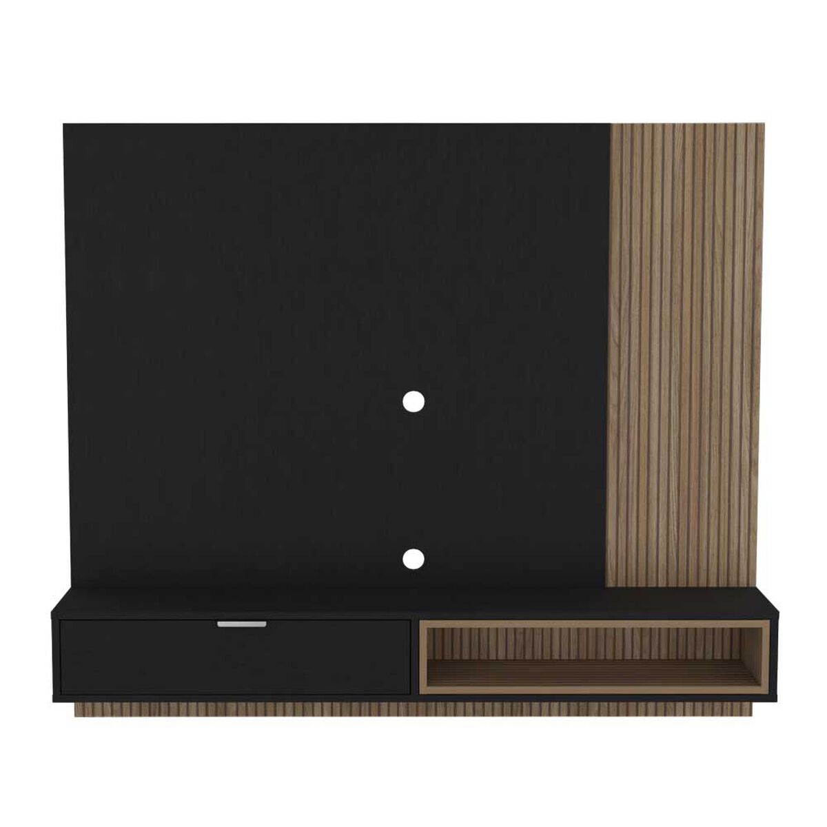 Panel TV TuHome Funes Hasta 59" Wengue