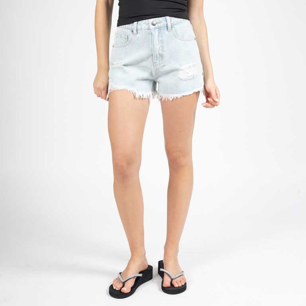 Short Mini Mom Roturas Mujer Icono