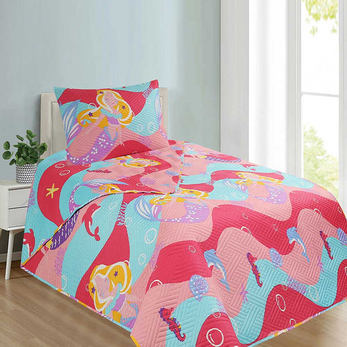 Quilt Doral 1,5 Plazas Origins Sirena