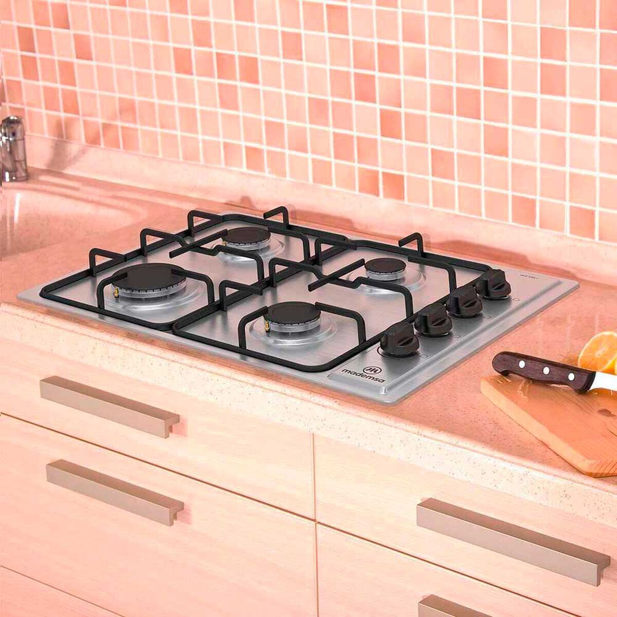 Encimera A Gas Mademsa MCE 435E T 4 Quemadores