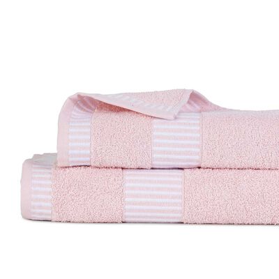 Juego de Toallas Mashini Liso 70 x 140 cm Rosado