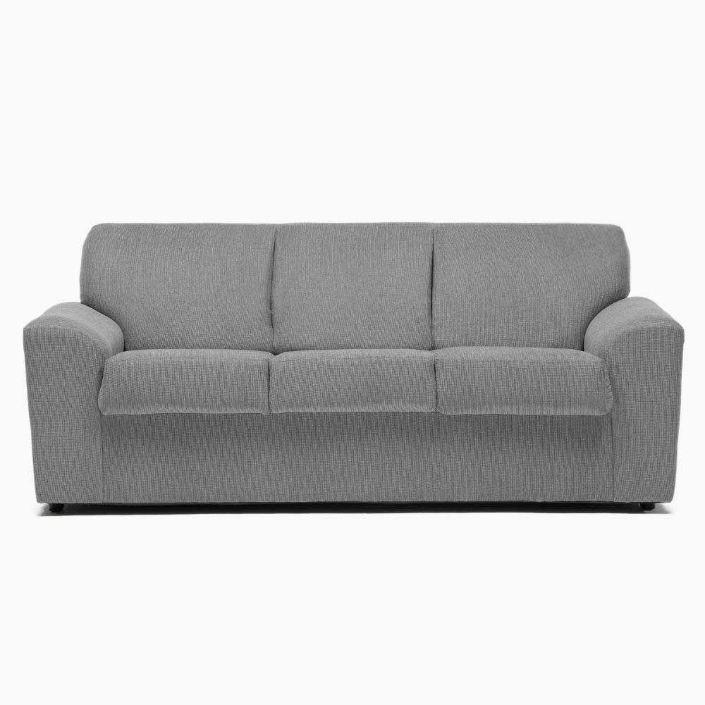 Sofá Cabsur Milan 3 Cuerpos Chenille Gris
