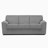 Sofá Cabsur Milan 3 Cuerpos Chenille Gris