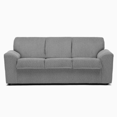 Sofá Cabsur Milan 3 Cuerpos Chenille Gris