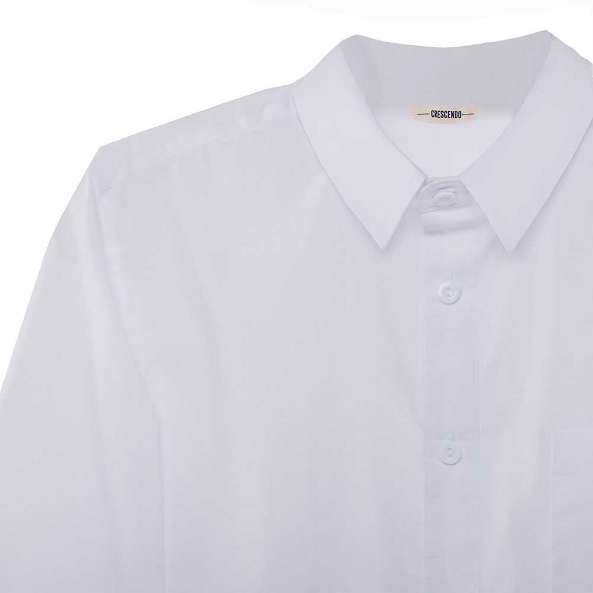 Pack 2 Camisa Escolar Niño Talla 10 y 12 Crescendo