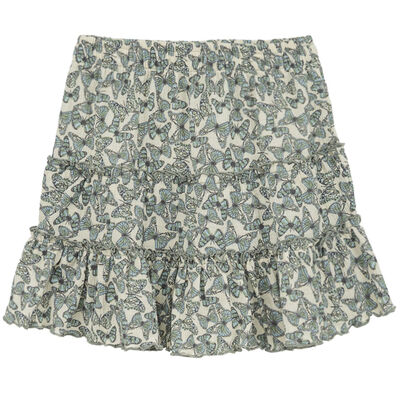 Falda Flores Niña Chess