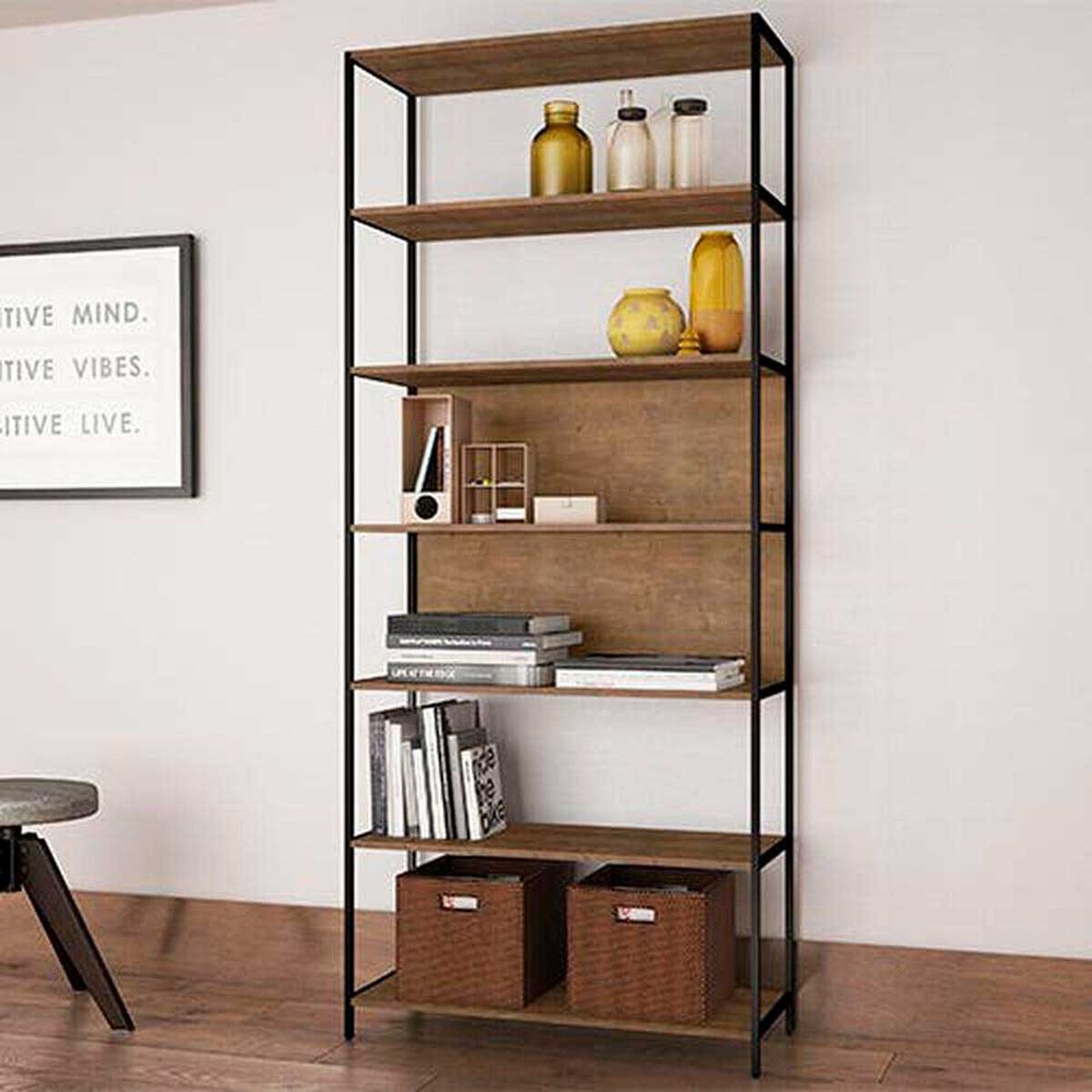 Estante Decocasa SQ 27809 Negro