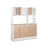 Mueble de Cocina CIC Niza 1 Cajón 7 Puertas Blanco Alpino