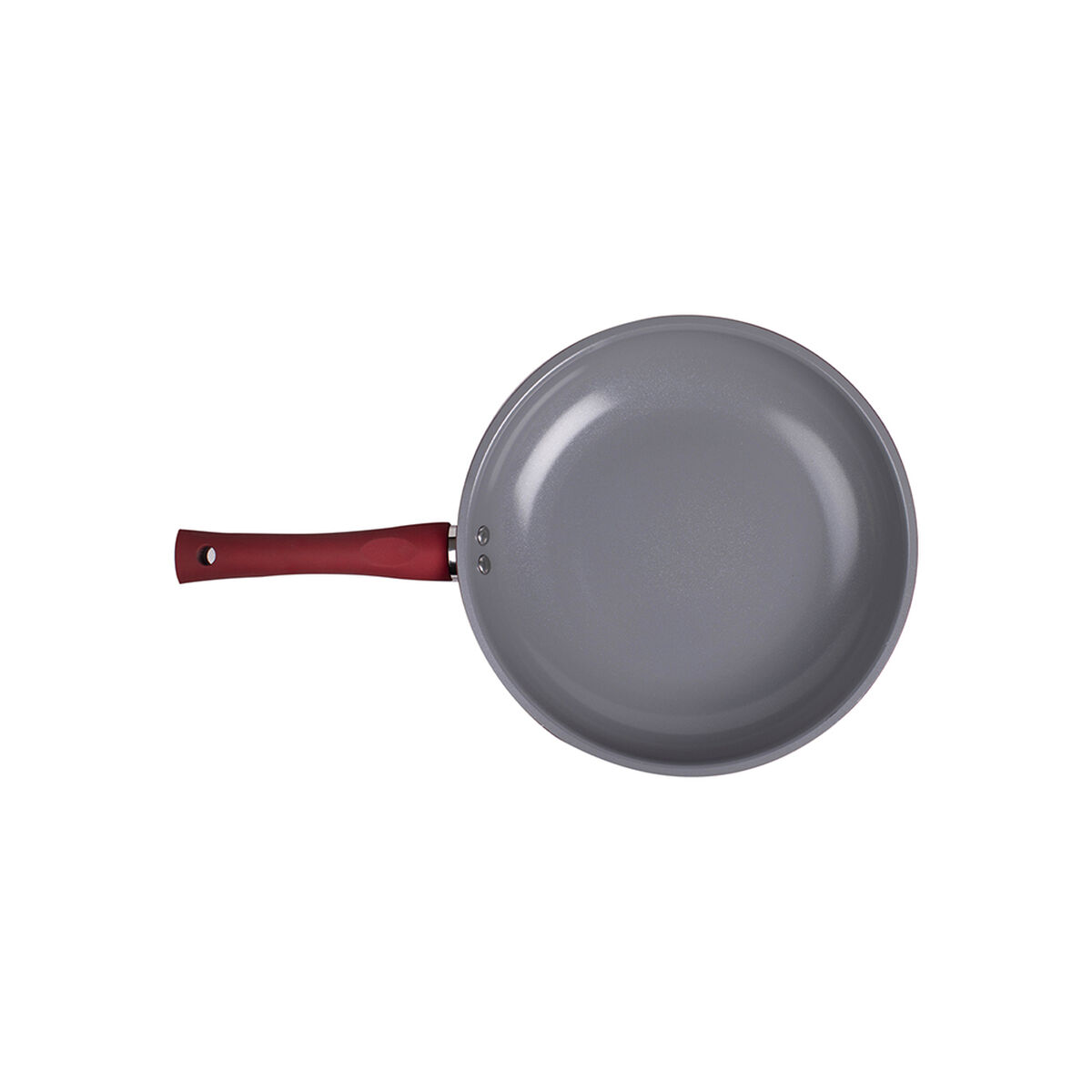 Sartén Acero Inoxidable Doral Montecarlo 24 cm Rojo