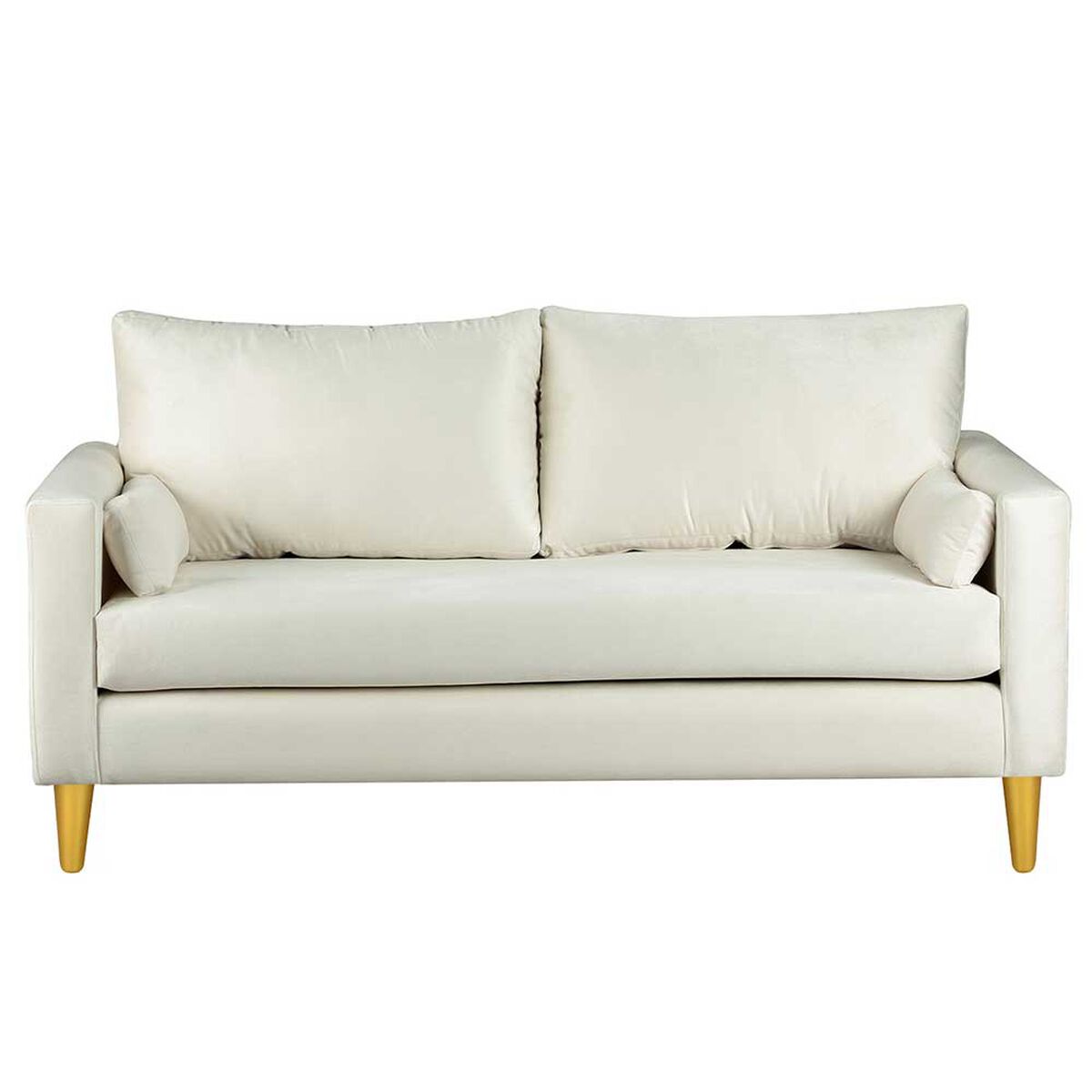 Sof&aacute; Bodevir Sky Felpa 01 3 Cuerpos Crudo&nbsp;