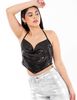 Polera Crop Sin Mangas Mujer Icono