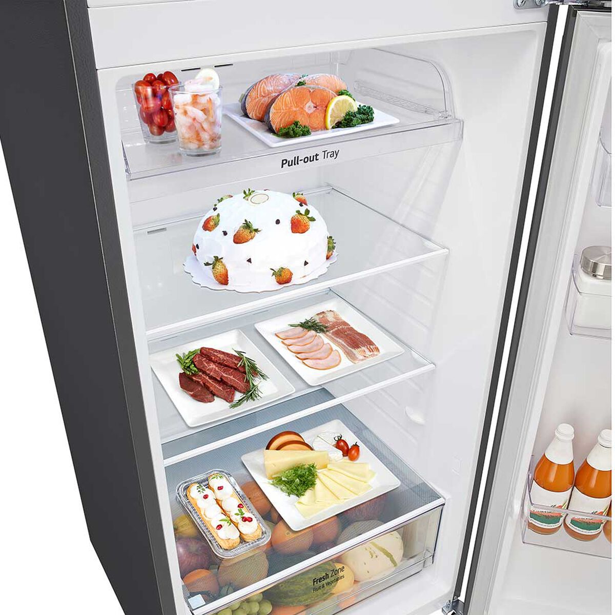 Refrigerador No Frost LG VT40BPB 395 lts.