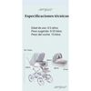 Coche Lujoso Royal de Coolbaby 2 Piezas Rosado By Lubabycas