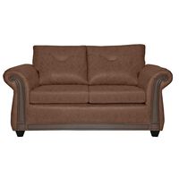 Sofá Black Factory Bristol 2 Cuerpos Café