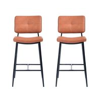 Pack 2 Pisos de Bar Novahus con Espaldar Acolchado