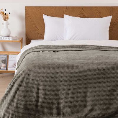 Frazada Mashini Aura 2 Plazas Verde