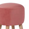 Pouf Latam Home Nantes Tela Velvet Palo Rosa