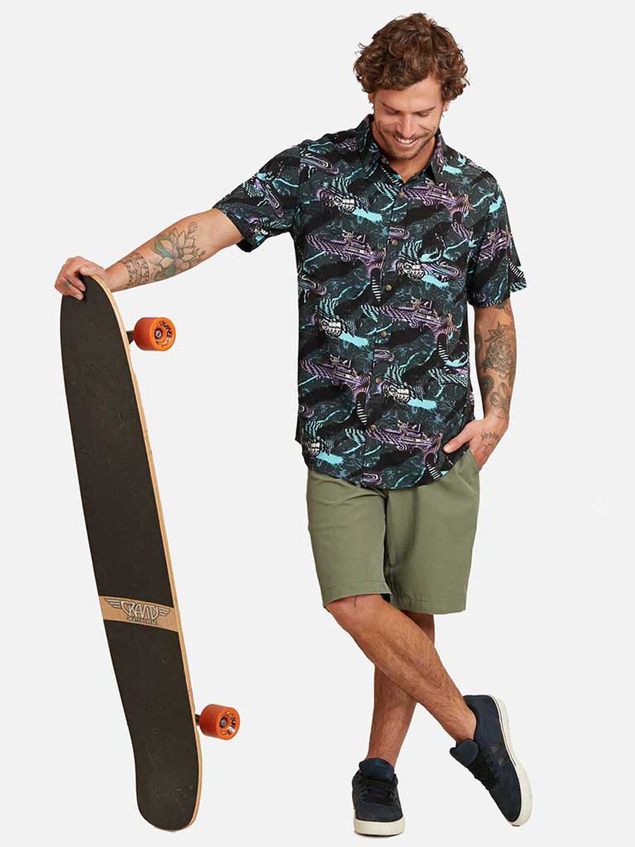 Camisa Manga Corta Hombre Maui And Sons
