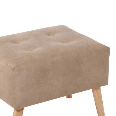 Imagen 2 del producto Pouf Latam Home Niza Cuero Kentucky Beige