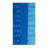 Toalla de Playa Jacquard Casanova Words 86 x 160 cm