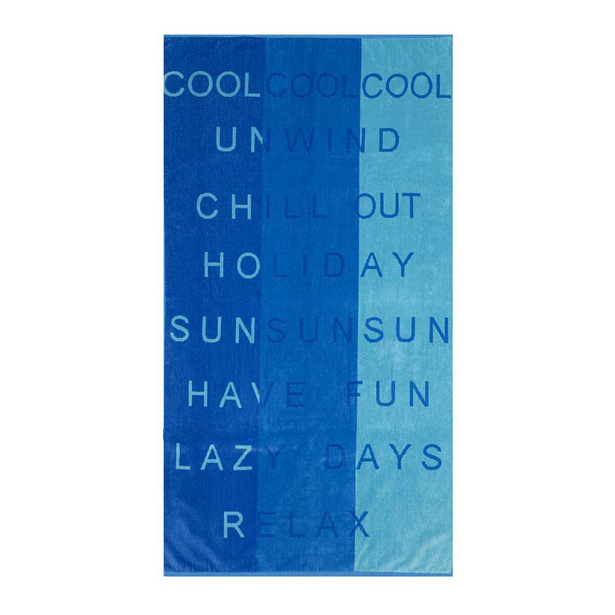 Toalla de Playa Jacquard Casanova Words 86 x 160 cm