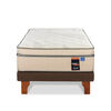 Cama Europea Flex 1,5 Plazas Máximo Cobre