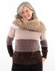 Bufanda Beige Mujer Bside