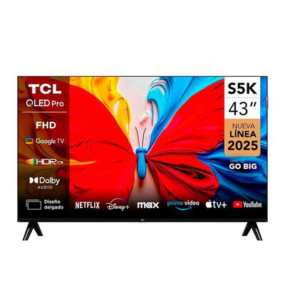 Smart TV QLED 43"" TCL FHD Google TV S5K
