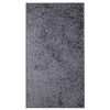 Alfombra Doral Shaggy 180 x 133 cm Gris