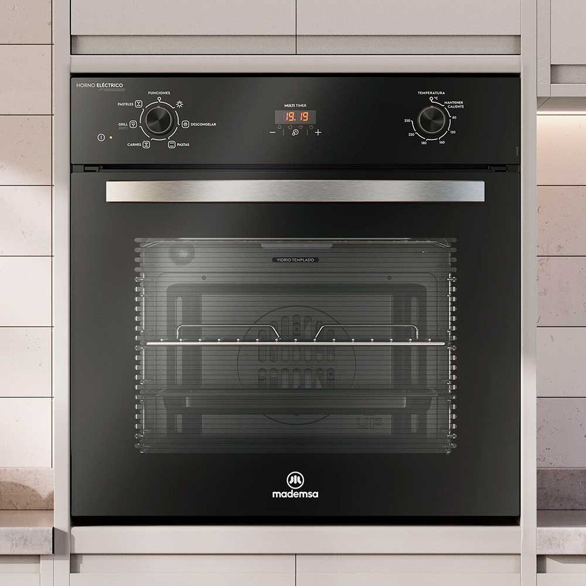 Horno Empotrable Mademsa OM6CB 59 L Negro