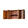 Mueble Ar&eacute;reo de Cocina Muebles Hema Berl&iacute;n 4 Puertas Nogal