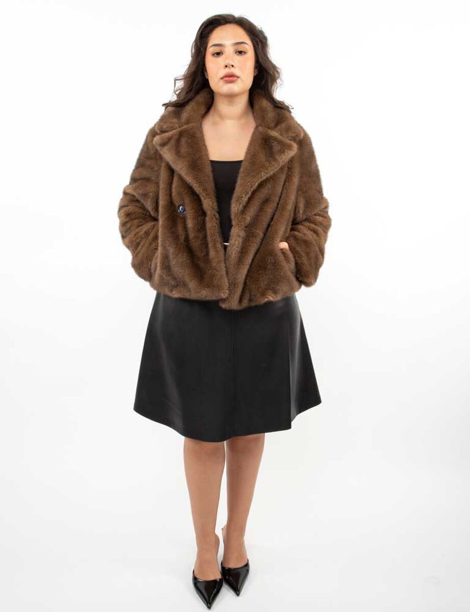 Chaqueta Peluda Mujer Extralindas