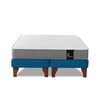 Cama Europea Latam Home Base Dividida 2 Plazas Zen Best Azul