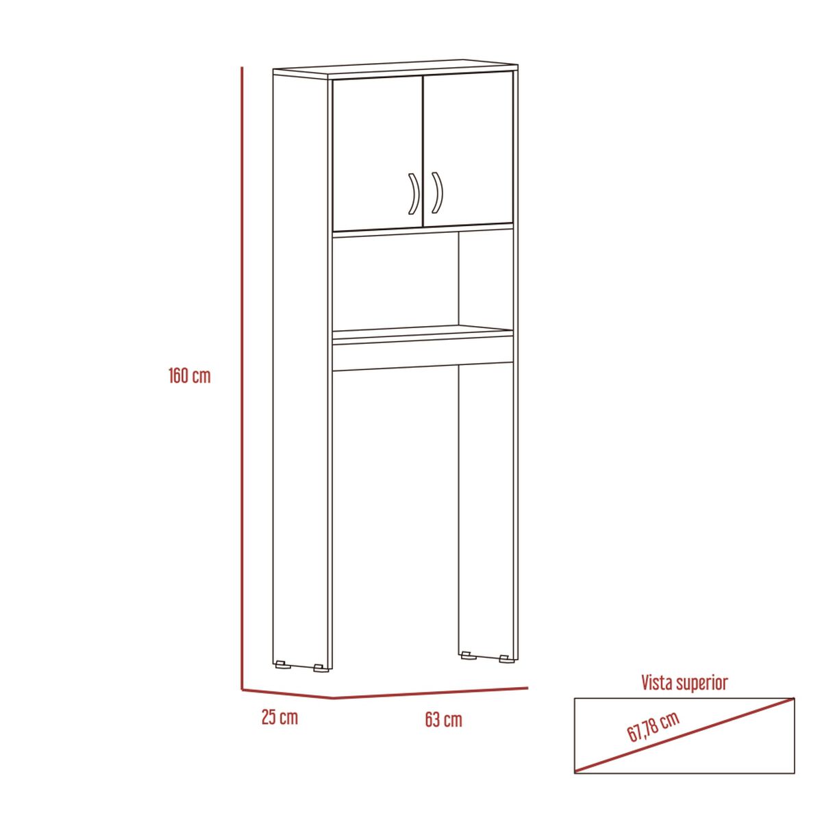Mueble Ahorrador de Espacio TuHome Siena