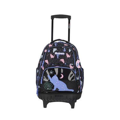 Mochila con ruedas Xtrem Cross 2.0 5XT Negro/Púrpura