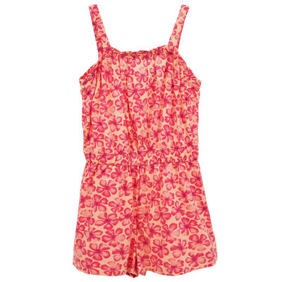 Imagen 1 del producto Enterito de Algodón Niña Mila Damasco, Negro