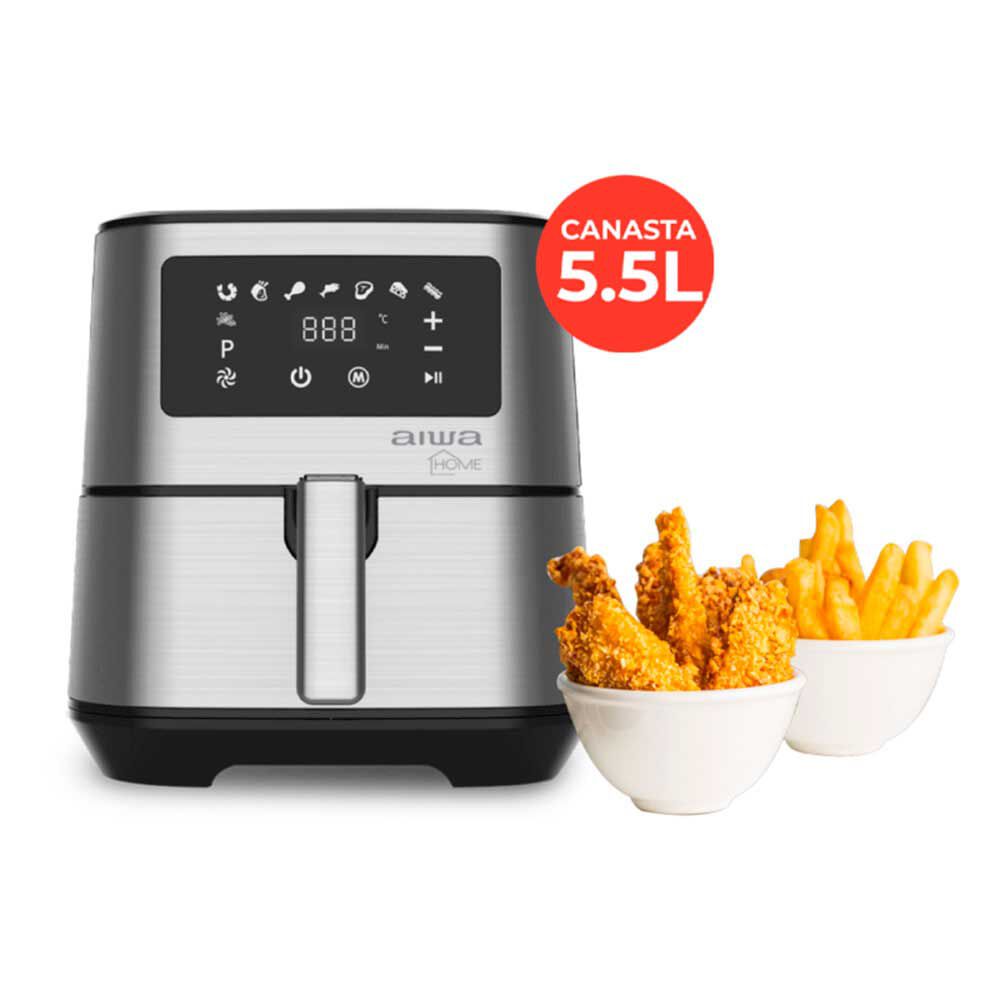 Aiwa PowerFryer 5.5 L Gris Platinado, foto 2