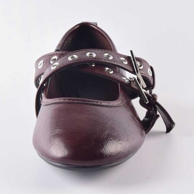 Imagen 2 del producto Ballerina Mujer Vestir Casual Icono Burdeo, Negro