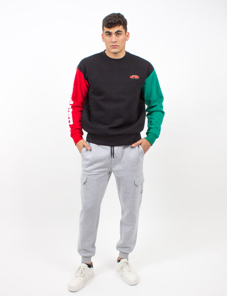 Pantalón de Buzo Cargo Jogger Hombre Icono