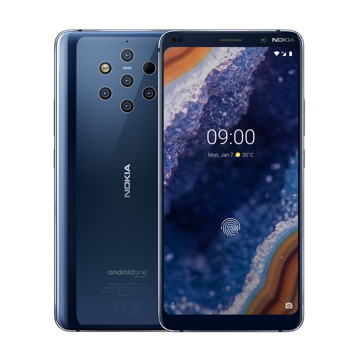 Celular Nokia 9 PureView 128GB 5,9" Azul WOM