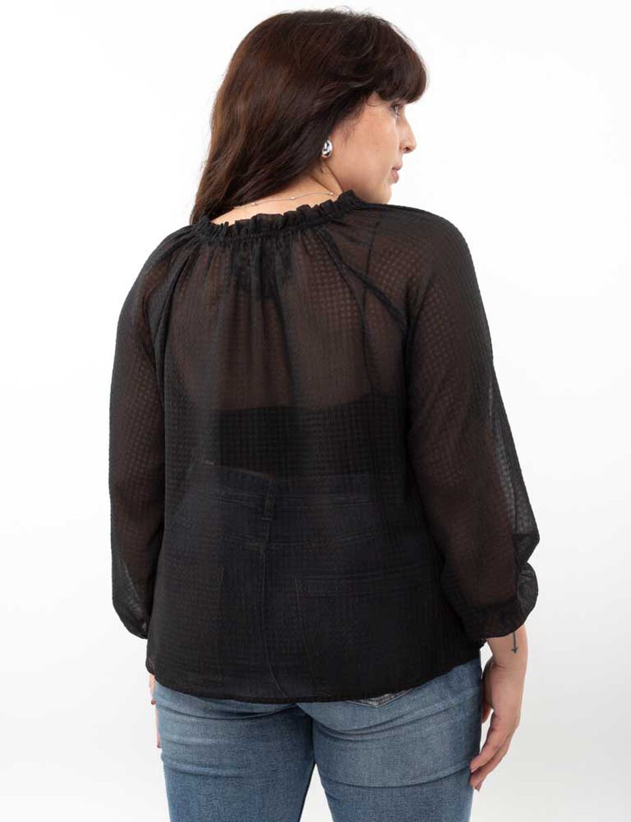 Blusa Manga Larga Mujer Extralindas