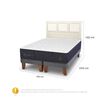 Cama Europea CIC Base Dividida King Grand Premium + Respaldo Torino Alpino