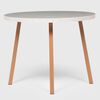 Mesa de Comedor Redonda Roca Atalanta 99cm Canela
